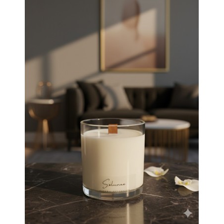 Klasyczna z drewnianym knotem